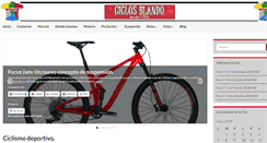 Desktop Screenshot of ciclosblando.com